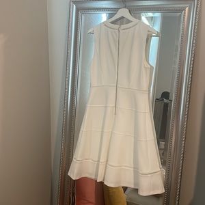 Tommy Hilfiger White Sleeveless Dress